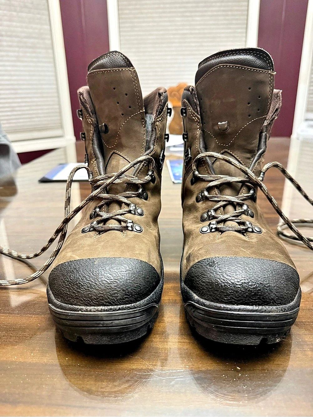 Meindl Cascade Ground Boot Men's Brown Leather Boots US 10.5
